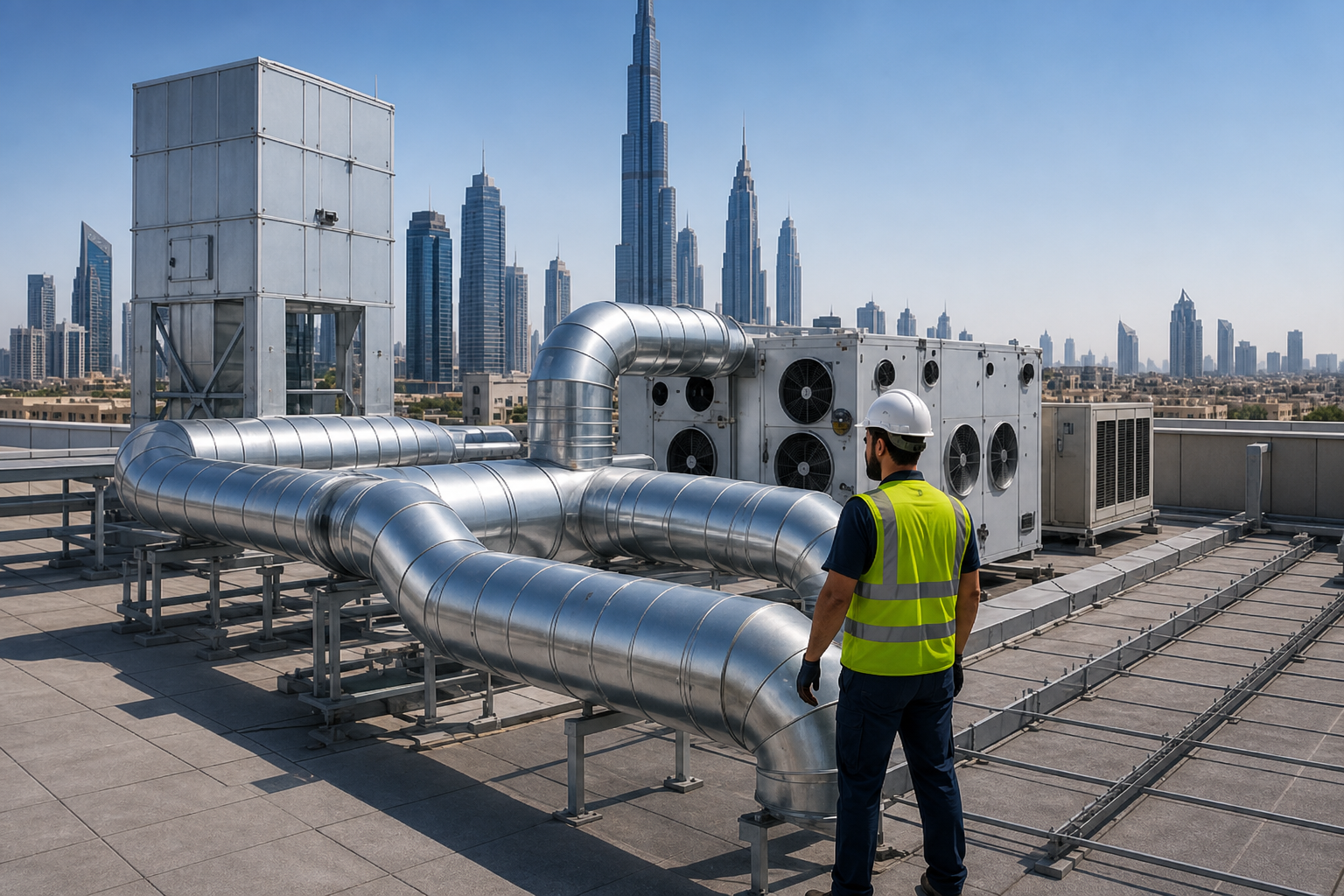 Ventilation system installation services in Dubai